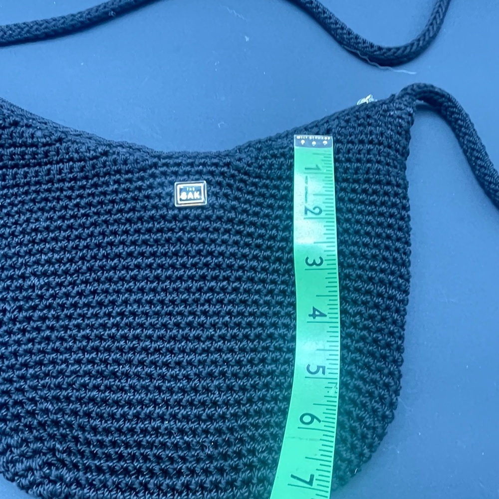 The Sak Black Crochet Shoulder Bag - Picture 9 of 10